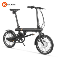 WEST BIKING New 16 Inch Folding Bikes Bicycle Easy Rider E-Bike Electric City Bike Foldable