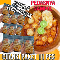 CUANKI INSTAN 11 PCS SIOMAY MINI Seblak Mie Kuah Pedas