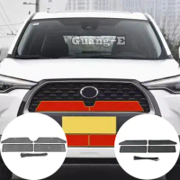 Steel Car Insect Screening For Toyota Corolla Cross XG10 2022 2023 2024+Car Accessories Mesh Front Grille Grill Engine Net Cover