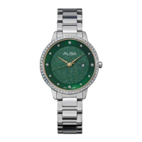 SEIKO Women's Quartz Watch Fine Diamond Business Casual Simple Temperament Small Exquisite Women's Watch Crystal Glass