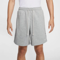 【NIKE 耐吉】短褲 棉褲_男_灰色_AS M NK DF SI FLC 8IN SHORT(FZ0217063)