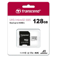 Transcend 創見 128GB microSDXC U3 A1 V30 300S 記憶卡