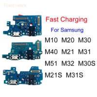Charging Board Port Flex Connector For Samsung Galaxy M10 M20 M30 M40 M21 M31 M51 M30S M21S M31S M32 A40S