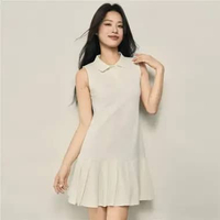 Giordano Women's (Online Exclusive) Korea Cotton Dress 0546650105 M Milk White
