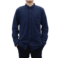 Kemeja Pria Lengan Panjang Polos Slimfit Lacoste Pique 24s Premium | Kemeja Cowok Slimfit Polos