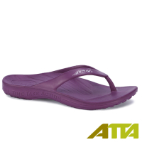 ATTA 足弓支撐夾腳拖鞋-紫色