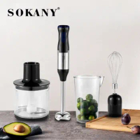 SOKANY1711-4 Multifunctional Electric Eggbeater Fruit Supplement Smashing 4 in 1 Blender