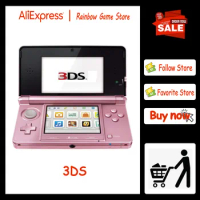 Original 3DS 3DSXL 3DSLL Game Console Handheld Game Console Free Games for Nintendo 3DS Portable 128GB Games