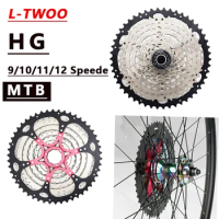 LTWOO Freewheel 9S 10S 11S 12 Speed MTB Bike Road Bicycle K7 Cassette Sprocket 40T 42T 46T 50T 52T for M5100 M6100 M7100 HG Hub