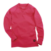 【Wildland 荒野】兒童 遠紅外線彈性內衣-玫瑰紅 W2680-20(內衣/彈性內衣/保暖內衣)