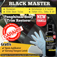 Penghitam Body Permanen 100ml Trim & plastik Restorer / Dashboard/ body motor motor Back to Black ma
