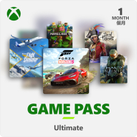 【Microsoft 微軟】XBOX Game Pass 1個月訂閱卡終極版含LiveGold金會員- ESD數位下載版 (QHW-00013)