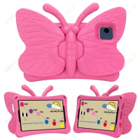 Safe EVA Tablet Case for Kids 8.7 Inch Samsung Galaxy Tab A9 8.7 SM-X110/X115/X117 Butterfly Stand Cover Tab A7 Lite 8.7'' T220