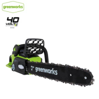 Greenworks 40v Cordless Chain Saw Brushless motor 20312 Chainsaw ,not including battery and charger Free Return