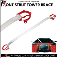 Front Strut Bar Tower Brace for Toyota Camry/Daihatsu Altis XV40 XV50 2006-2017 Aluminum Alloy Stabilized Anti-Roll Sway Bar