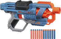NERF Elite 2.0 Commander RD-6 Dart Toy 12 Soft Tip Bullet 6 Dart Spinning Drum Outdoor Toys Chi