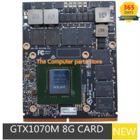 NEW GTX 1070M MXM TYPE-B Video Graphics Card GTX1070M GTX 1070 8GB N17E-G2-A1 GDDR5 MXM Card For Dell HP MSI clevo