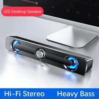 SADA Speaker Desktop Bluetooth HiFi Stereo Lossless Decoding AUX 3W - V-111 Hitam