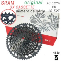 Sram Gx Cassettes 1275 XD 10-52T 12 speed cassette eagle BOX Original freewheel bike cassette single speed bike gravel bike