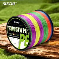 SIECHI 30 110 ปอนด์ แข็งแรงพิเศษ 300 เมตร 16 เส้น เชือกตกปลา PE แบบถักหลายเส้นด้าย สำหรับตกปลาในเรือ
