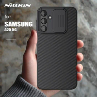 for Samsung Galaxy A25 5G Case Nillkin CamShield Slide Camera Case Ultra-Thin Frosted Shield for Samsung A25 5G Lens Cover
