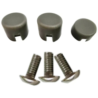 1Set Scooter Rear Back Fender Mudguard Screw Rubber Cap Screw Plug Cover for XIAOMI M365 Electric Scooter Parts(Gray)