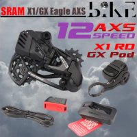SRAM X1 GX Eagle AXS 12 Speed 12V Rear Derailleur POD Shifter Right wireless electric Transmission Groupset Bicycle accessories