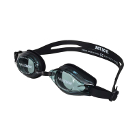 NIKE SWIM 基本訓練型泳鏡-抗UV 防霧 蛙鏡 游泳 NESSC169-007 黑白
