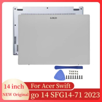 NEW Laptop Accessories For Acer Swift go 14 SFG14-71 2023 Notebook Screen LCD Back Cover Hinges Bottom Shell Laptops Case