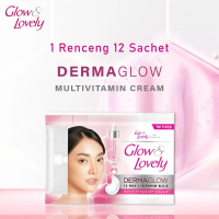 1 Renceng Glow & Lovely DermaGlow Multivitamin Cream 12 Sachet – Krim Wajah Cerah & Glowing