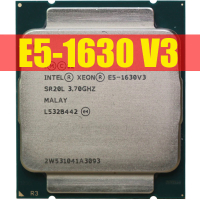 In Xeon CPU E5-1630V3 SR20L 3.70GHz 4-Cores 10M LGA2011-3 E5-1630 V3โปรเซสเซอร์ DDR4 1630V3จัดส่งฟรี E5 1630 V3 X99