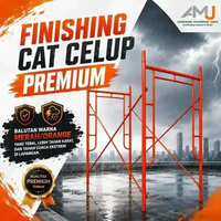 Scaffolding Steger 1 Set Lengkap Tinggi 170 / 190 cm - Besi Tebal 1.8mm SNI Andang Maseko Jaya T 170