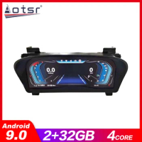 Aotsr 12.3" Car LCD instrument dashboard screen Android 9 Car GPS Navigation For Toyota Alphard 30S Vellfire30 2015+ Multimedia