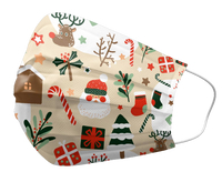 《現貨》【叮叮噹~聖誕限定款來囉】善存醫用 平面口罩 歡樂聖誕 成人款 25入/盒