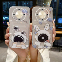 Sarung Telefon Beg Kad Angkasawan, Reka Bentuk Comel dan Menarik, Serasi dengan Honor X9b 5G, X9a 5G