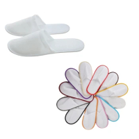 20 Pairs Hotel Guest House Slippers Disposable Slippers Unisex Spa Slipper