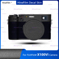 Hinefilm Skin for Fujifilm X100 VI Camera Skin X 100 VI Sticker FOR Fuji X100VI Camera Protective Cover Film FUJIX100VI skin