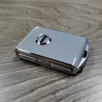 FCOKKFINE Car Key Protector Shell Car Key Case Holder Full Protection Key Fob Cover Fashion Chrome P