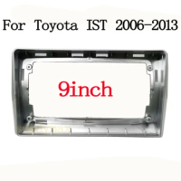 9 inch 2din Car Radio Fascia Panel for Toyota IST Urban Cruiser 2006-2013 Android Radio Dashboard Kit Face Plate Fascia Frame