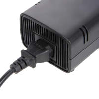 100 PCS High quality EU Plug 12V 135W AC Adapter Charger Power Supply Cord Cable For Xbox360 Xbox 360 Slim with DC cable