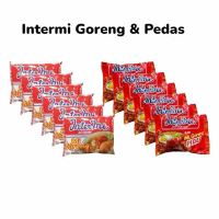 Intermie Goreng & Pedas 1 Karton 40 pcs - Makanan Instan Nikmat dan Praktis