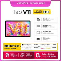 ADVAN Tab V11 im3 SP 3GB Tablet 11 Inch FHD+ IPS 6+6GB RAM 128GB Octa Core 7200mAh Tablet