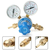 Meter Type Welder Victor Set Gas Gauge Welding Regulator Oxy Reducer Pressure Acetylene Oxygen