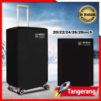 Sarung Koper Kain Tahan Aus Cover Koper Dustproof 20/22/24/26/28 Inch