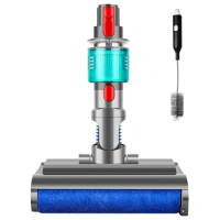 Electric Wet Dry Mopping Head Replacement For Dyson V7 V8 V10 V11 V15 Vacuum Cleaning Roller Brush For Hard Floors And Area Rugs