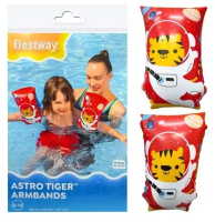 pelampung lengan anak bestway 32102 astro tiger arambands usia 5-12 th max bb 60kg