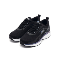 FILA 男輕量慢跑鞋-黑/藍 1-J201Y-003