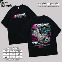 Kaos DOHC Gank 4 Value 4 Stroke Baju Distro Pskn DOHC Pasukan DOHC Motor Four Stroke Satria FU CB150