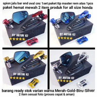 COD - SPION JALU OVAL/BAR END VARIASI MOTOR BEAT KARBU/BEAT ESP ISS/SCOOPY