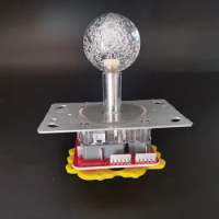 Arcade RGB Colorful Joystick Oval Top Ball Balltop Topball for Plush Doll Machine Crane Machine.